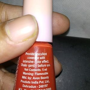 Avon Simply Pretty Color Me Pretty Nail Enamel - Code - Burnt Sand - NE04