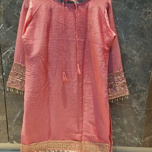 Pink Kurta Set