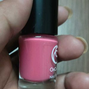 Oriflame On Colour Pink Peach Nail Polish