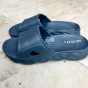 SOLEPLAY WESTSIDE NAVY BLUE SLIDES 42