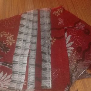 Saree With Free Sanitary Pads