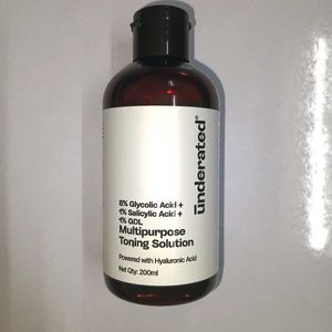 Underated Multipurpose Toning Solution 200ml