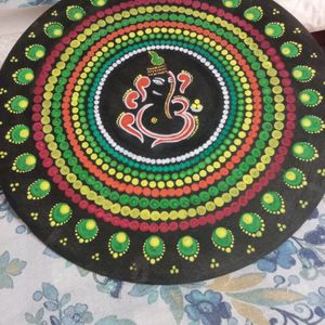 Ganesh Mandala Painting 🌼