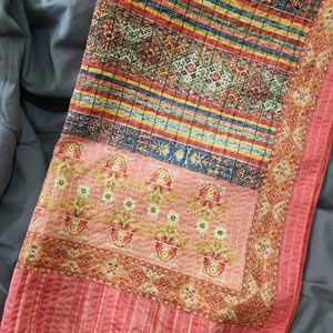 Ethnic Print DUPATTA For Puja