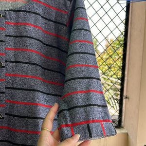 Grey Woollen Kurti