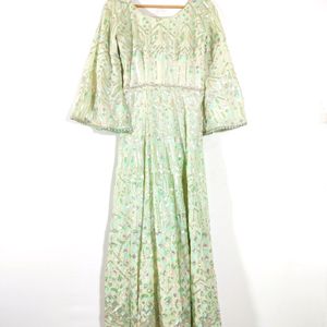 Light Sage Green Anarkali (Women's)