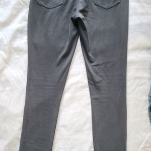 Fig Grey Jeans Skinny Light Weight Size XS