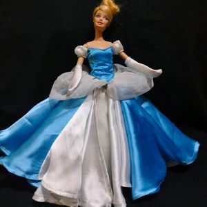 Cindrella Gown For Barbie Doll