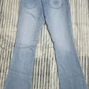 Flared Jean Light Blue Skinny Jea