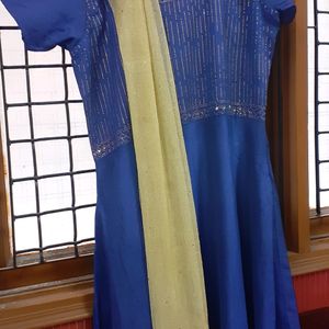 Party Wear Gown. No Colour Fade.