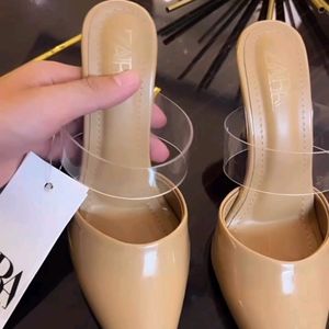 tan Zara Heels