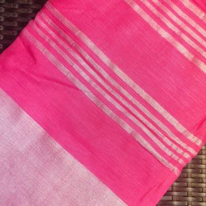 New Without Tag- Linen Saree