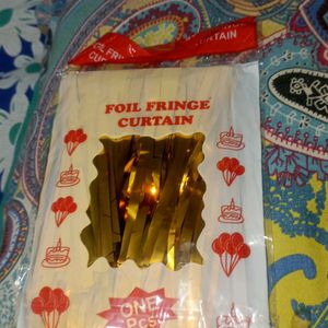 Foil Fringe Curtain For Decorations