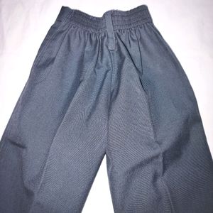 Kids Grey School Pant Combo Of 2