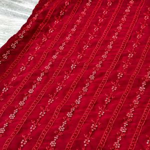 Maroon Sharara Set