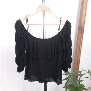 ZARA off shoulder blouse