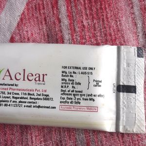 Aclear Facewash(20g Sachet)