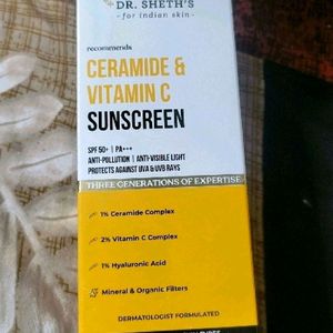 Dr Seth Vitamin c Sunscreen Spf 50+ New Sealed