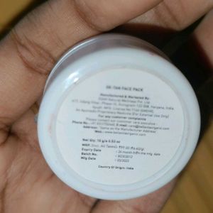 Bella Vita Organic De- Tan Face Pack