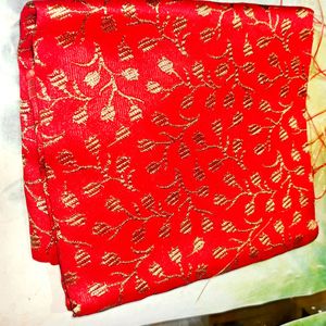 Red Design Blouse Piece