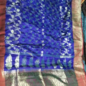 Original Banarsi Silk Without Blouse