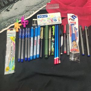 Pens Pencils Colours Kit Set