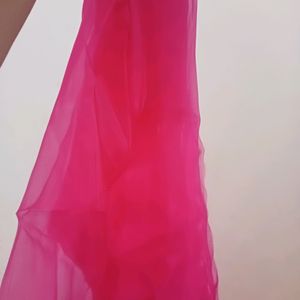 Hot Pink Dress Material 5 Metres