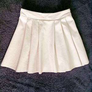 Zara White Mini Skirt