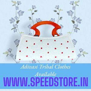 Adivasi Tribal Embroidered Handbag For Girls