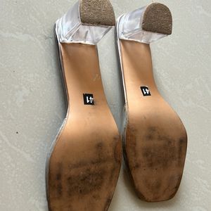 Branded Transparent Heels For Women’s