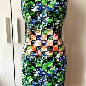 Forever 21 Geometric And Colorful Mini Dress