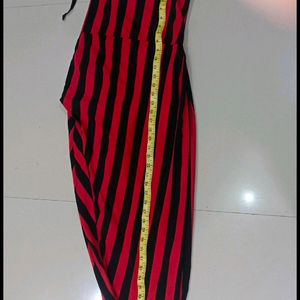 Red Black Women Salwar Suit