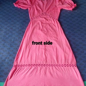 Imported ASOS Pink Midi Dress