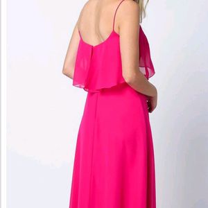 Imported Rose Pink Beautiful Dress