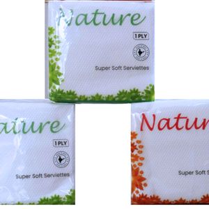 Nature Tissue Paper Super Soft Napkin Pack Of 3