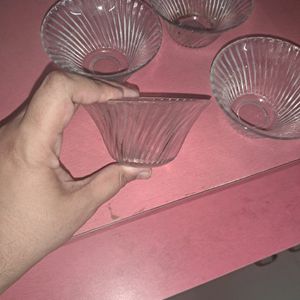 Set Of Glass Bowls