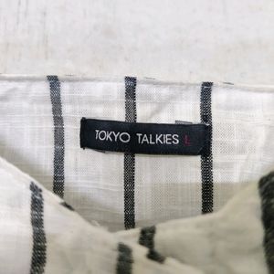 TOKYO TALKIES Formal White Top.