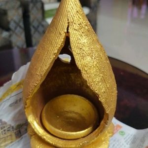 Golden Temple Diya Art For Festival Home