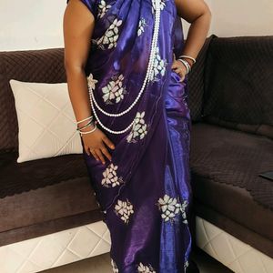 Beautiful Purple Saree