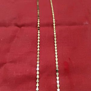 Men And Women Goldplated Chain