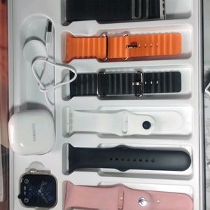 Samsung Buds And 7in1 Uktra watch Combi