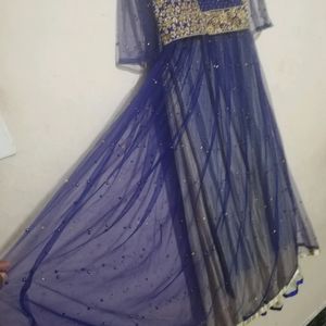 Navy Blue Gown