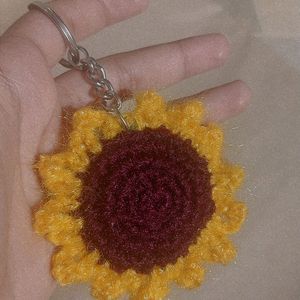 Sunflower Key Chain