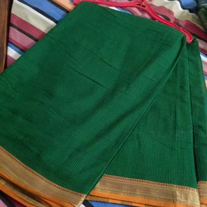 Green Saree