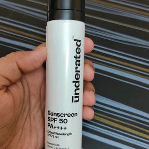 Combo Of Underated Sunscreen And Serum