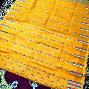 Cotton Jamdani Saree Without Blouse Piece