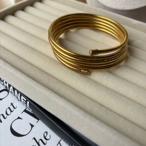 Layered Coil Bracelet