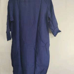 Navy Blue Kurta