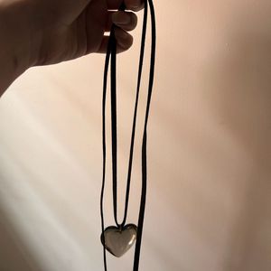 Glass Heart Necklace