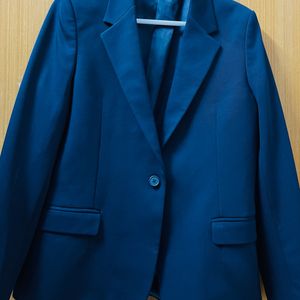 Navy Blue , Single Breasted Blazer